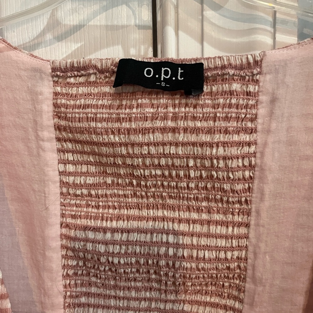 O.P.T Sana Two-Piece Set in Gingham Pink - Picture 5 of 15